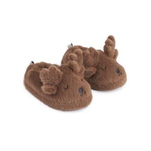 Liewood Aviaja Reindeer faux fur slippers 26/27